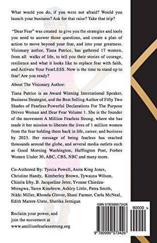 Dear Fear Volume 2: 18 Powerful Lessons On Living Your Best Life On The Other Side Of Fear