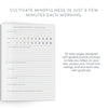 MäksēLife Evening Reflections & Gratitude Journal - Daily Mindfulness & Self-Care Notebook, A5 Lay-Flat Binding, Vegan Leatherette Cover, Bedtime Companion for Positive Intentions