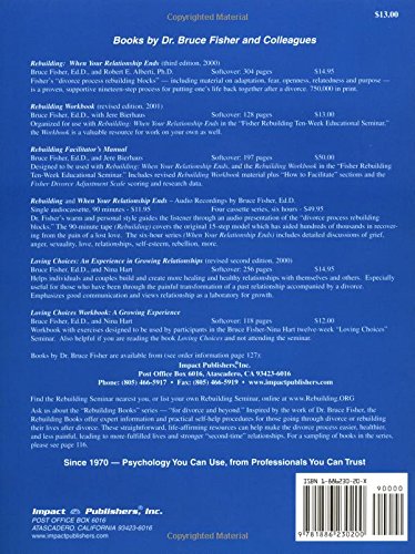 Workbook for Rebuilding (When Your Relationship Ends)
