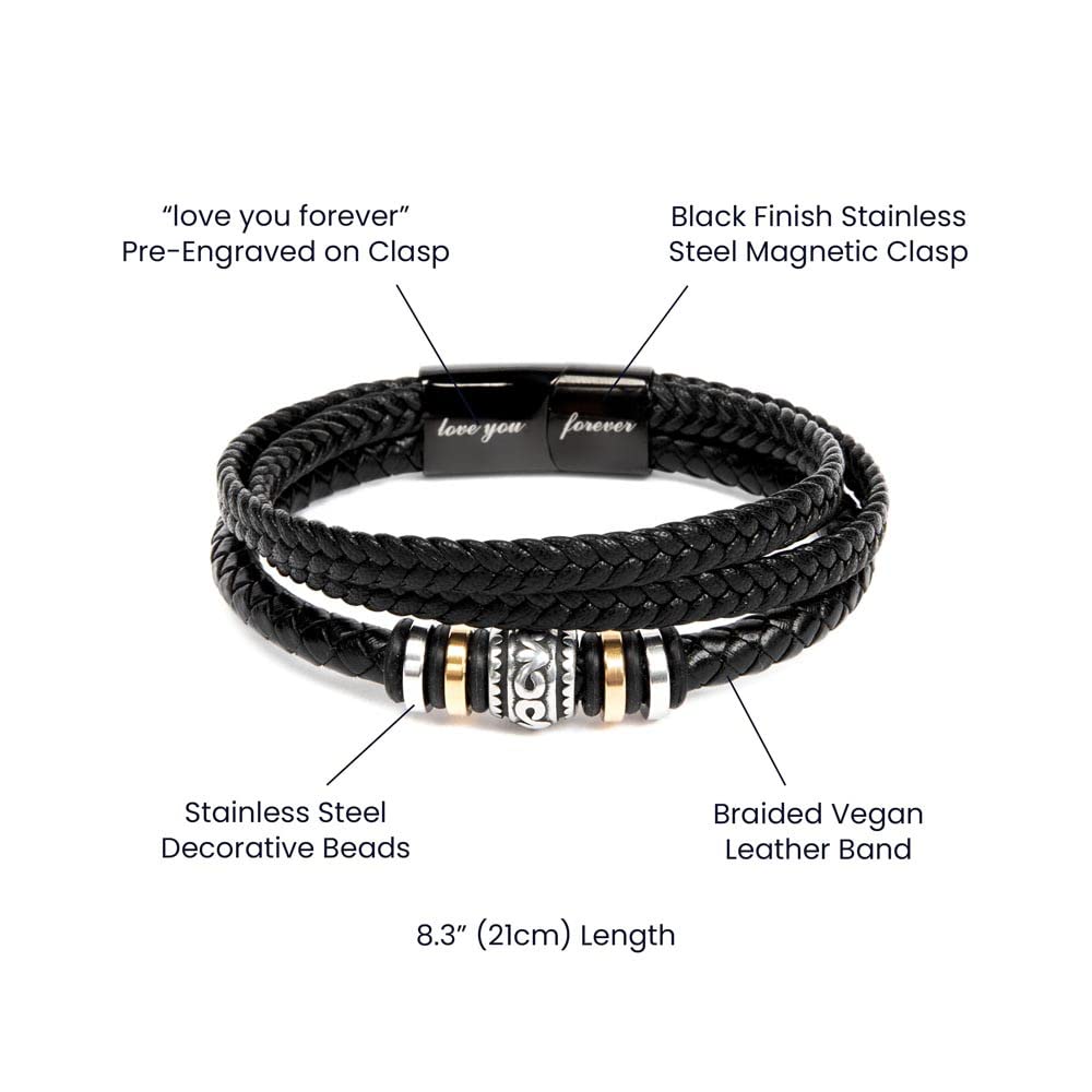 GLAVICY I Am Truly Sorry Bracelet For Him, Apology Gifts For Men, I'm Sorry Bracelet Gift For Him, I'm Sorry For Hurting You Bracelet For Him, Forgive Me Bracelet, I'm Sorry Gifts For Him #1