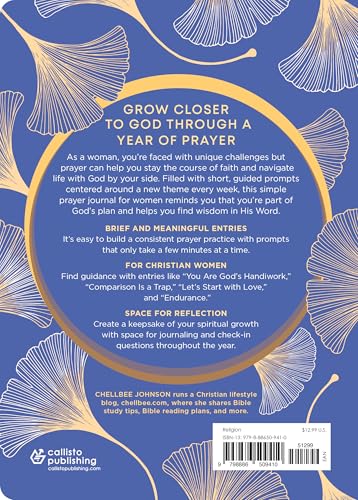 52-Week Prayer Practice for Women: Journaling and Devotions to Find Time for Faith