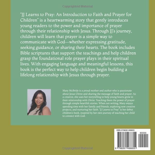 JJ Learns to Pray: An Introduction to Faith and Prayer for Children