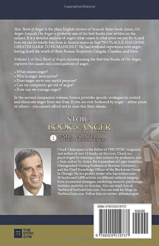 Stoic Book of Anger 1: Seneca On Anger: Causes and Consequences