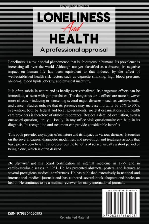 LONELINESS AND HEALTH: A PROFESSIONAL APPRAISAL