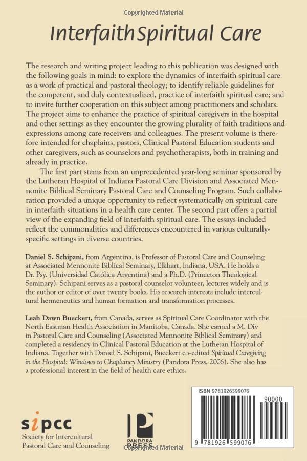 Interfaith Spiritual Care: Understandings and Practices