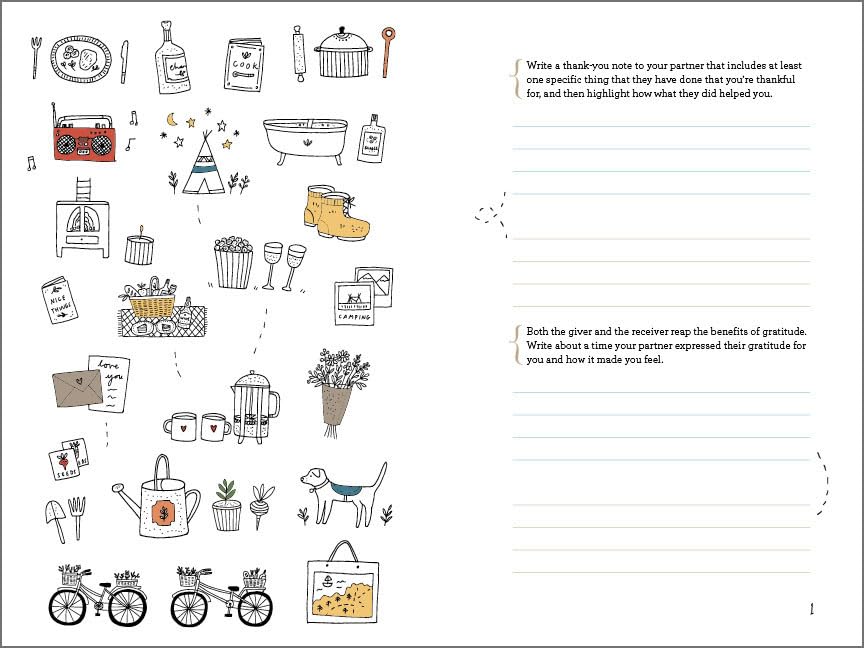 Grateful in Love: A Daily Gratitude Journal for Couples