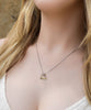 I'm Sorry Necklace, I Don't Want to Lose You, Apology Gift for Her, Unique Apology Gift for Her, Forgiveness Gift for Her, Wife Necklace, Sterling Silver, Triple Gold Plated, Love Dancing Necklace