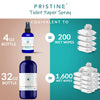 Pristine Toilet Paper Spray: As Seen on Shark Tank, the More Natural Alternative to Flushable Wet Wipes & Personal Cleansing Wipes, Spray Dry Toilet Paper to Create a Flushable Wipe - Coconut Amber