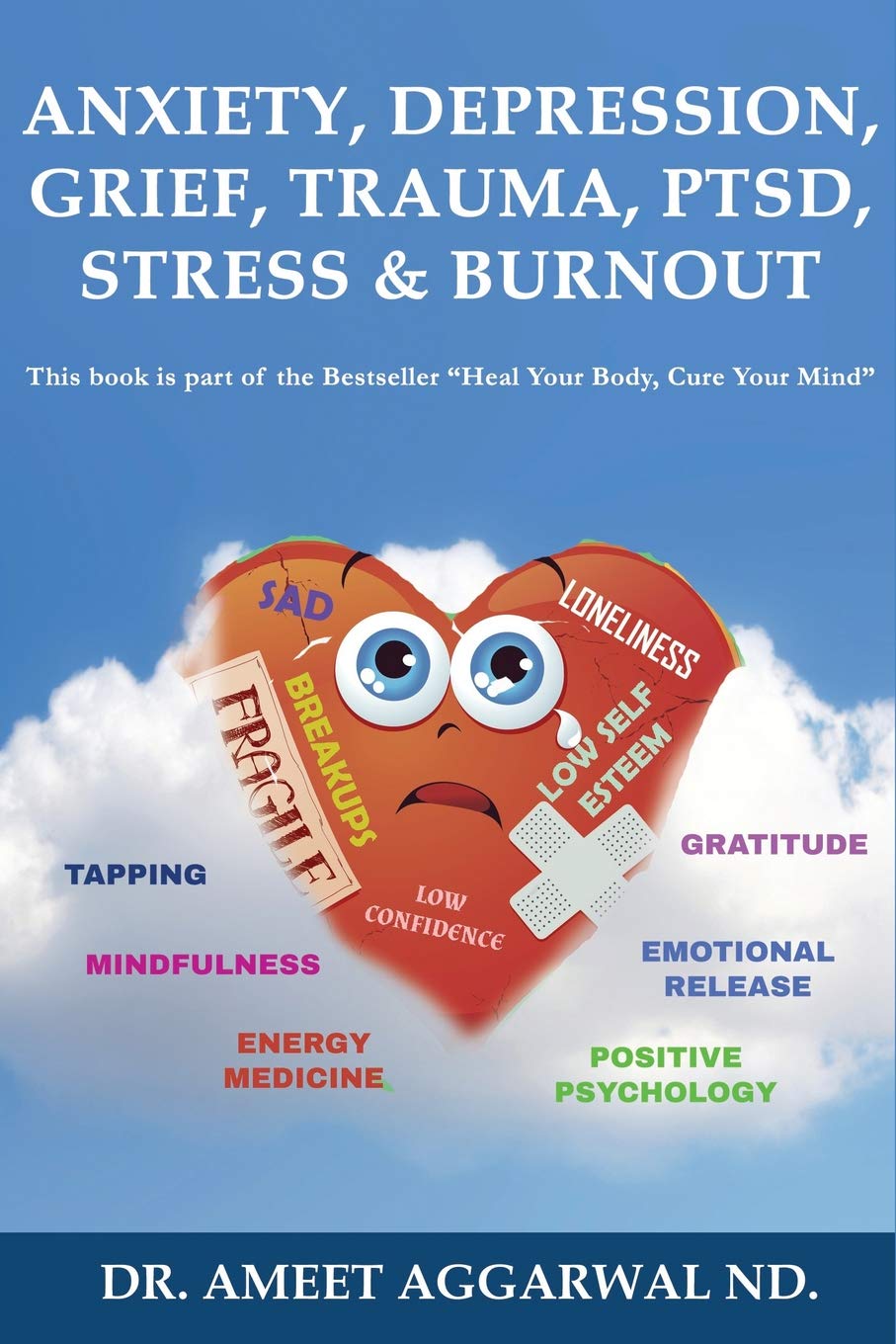 ANXIETY, DEPRESSION, GRIEF, TRAUMA, PTSD, STRESS & BURNOUT: EMOTIONAL RELEASE, POSITIVE PSYCHOLOGY, MINDFULNESS, TAPPING, GRATITUDE & ENERGY MEDICINE FOR HAPPINESS & MENTAL HEALTH