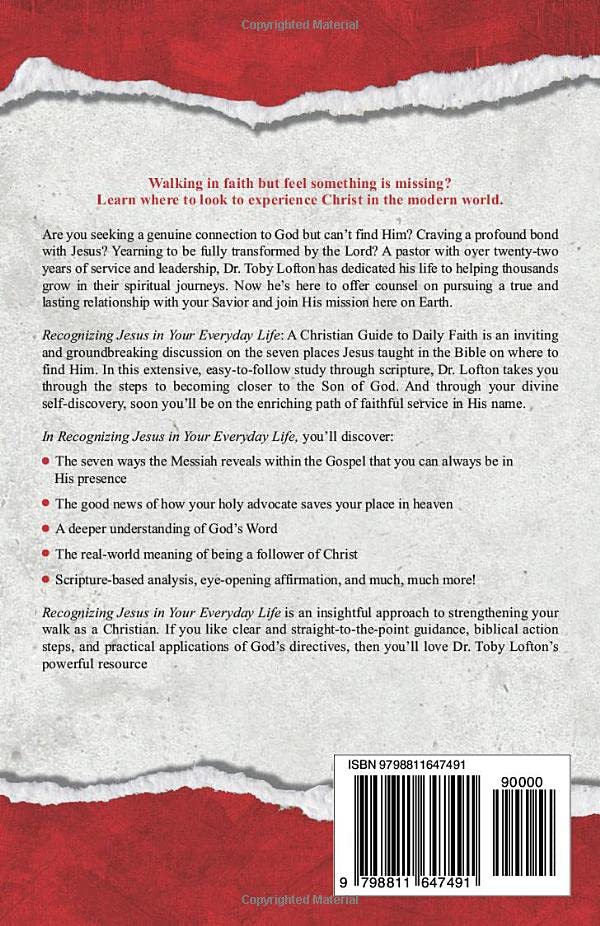 Recognizing Jesus in Your Everyday Life: A Christian Guide to Daily Faith