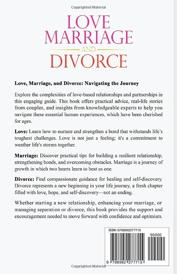 Love Marriage and Divorce: Navigating the Journey