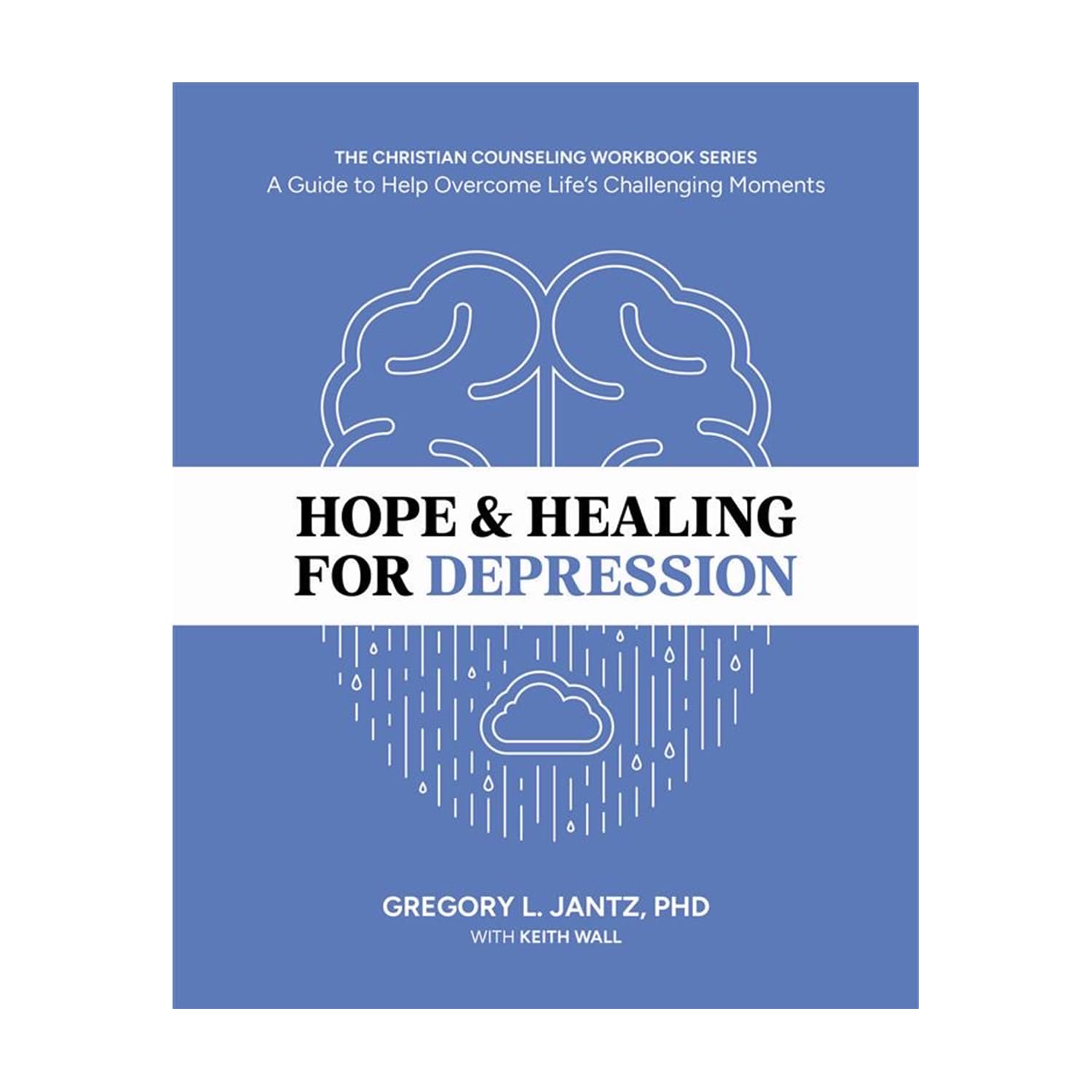 Hope & Healing for Depression: A Guide to Help Overcome Lifes Challenging Moments - Mindfulness Meditation & Cognitive Behavioral Therapy Workbook - CBT Workbook for Adults - Christian Theology Series