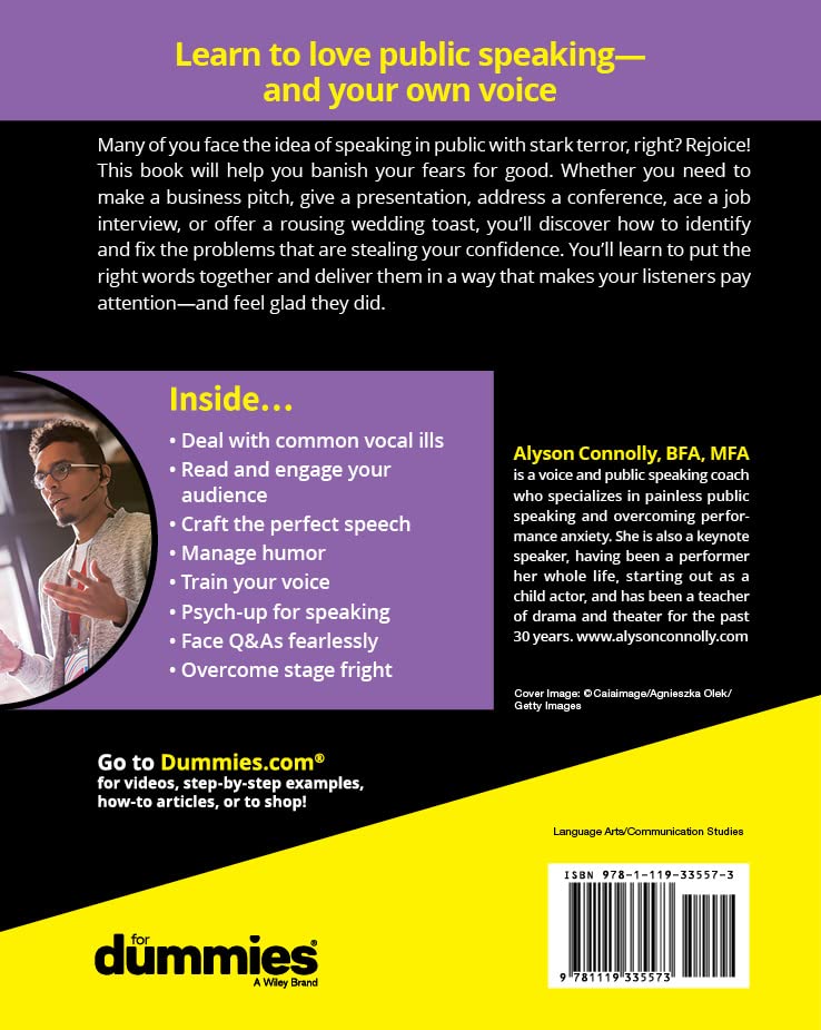Public Speaking Skills For Dummies