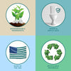 Pristine Toilet Paper Spray: As Seen on Shark Tank, the More Natural Alternative to Flushable Wet Wipes & Personal Cleansing Wipes, Spray Dry Toilet Paper to Create a Flushable Wipe - Original