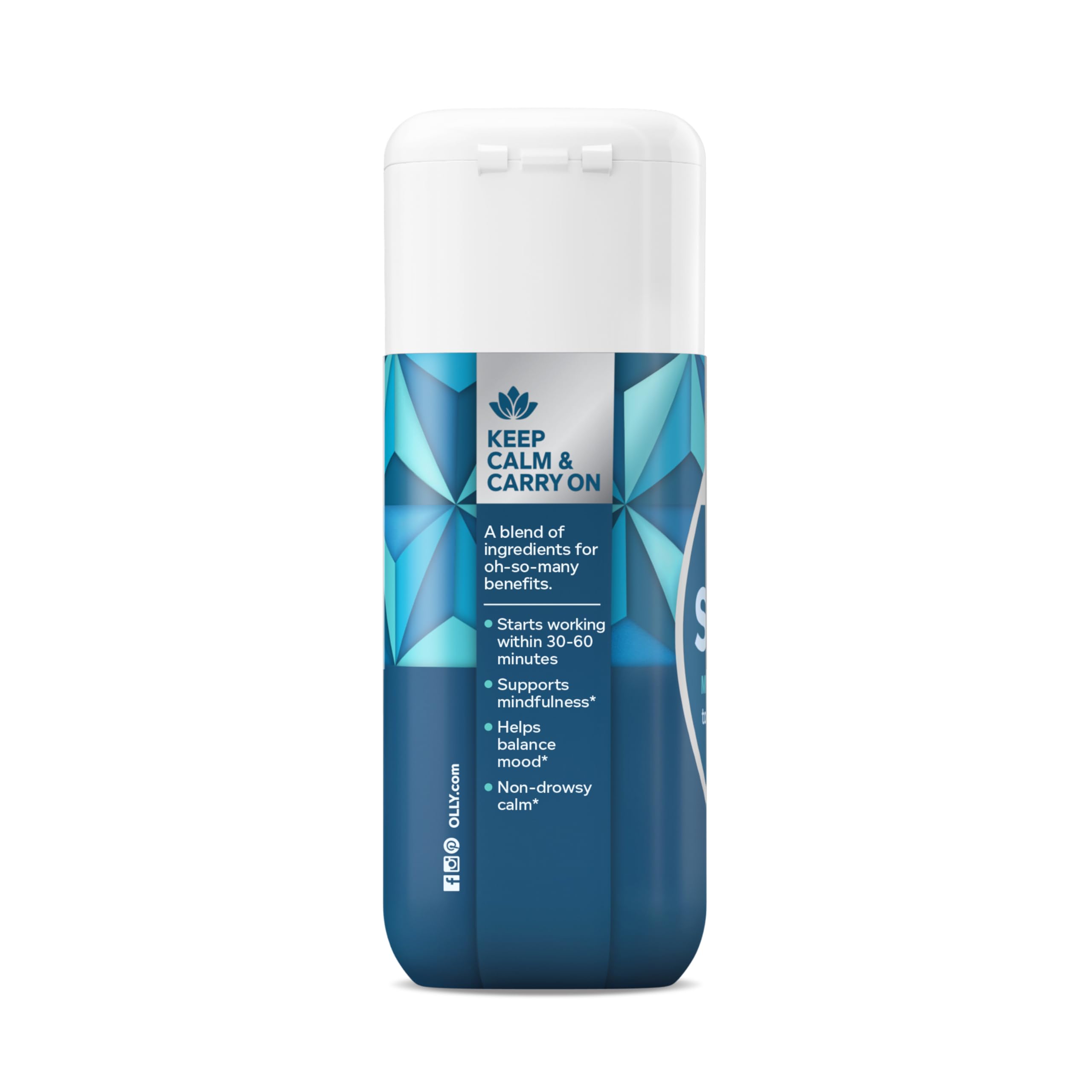 OLLY Ultra Goodbye Stress Softgels, 60ct
