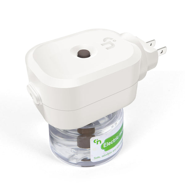 Ddrihlees Mosquito Repeller Indoor Use, Electronic Mosquito Repellent Plug in Wall Outlet, Include 1 Pack 280 Hr Refills for Home, Bedroom, Office