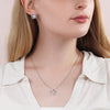 FG Mall Im Sorry Gifts For Her, Apology Necklace with Message Card and Gift Box (Knot Earrings Set, Mistake)