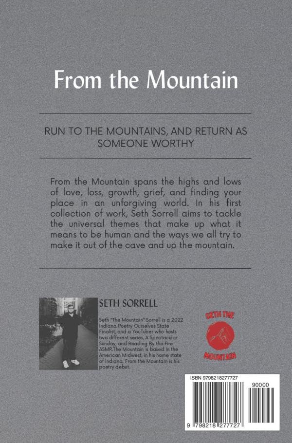 From the Mountain: A Book of Poems about the Joy and Sadness in the Human Experience