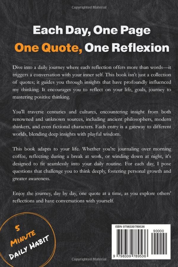Mastering Positive Thinking - One Day at a Time: A Year of 365 Handpicked Inspirations of Deep & Actionable Wisdom. Each Day, One Page, One Quote, One ... Self-Help Daily Habit. (One Day at the Time)