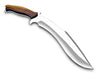 WARIVO Handmade D2 Kukri Knife - 15 Inch Fixed Blade Full Tang Machete for survival Clearing Bush, Yard Work, Gardening, Camping, Hiking, and Bushcraft Outdoor Activities