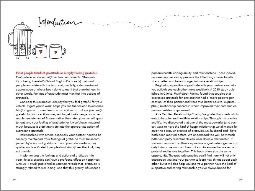Grateful in Love: A Daily Gratitude Journal for Couples