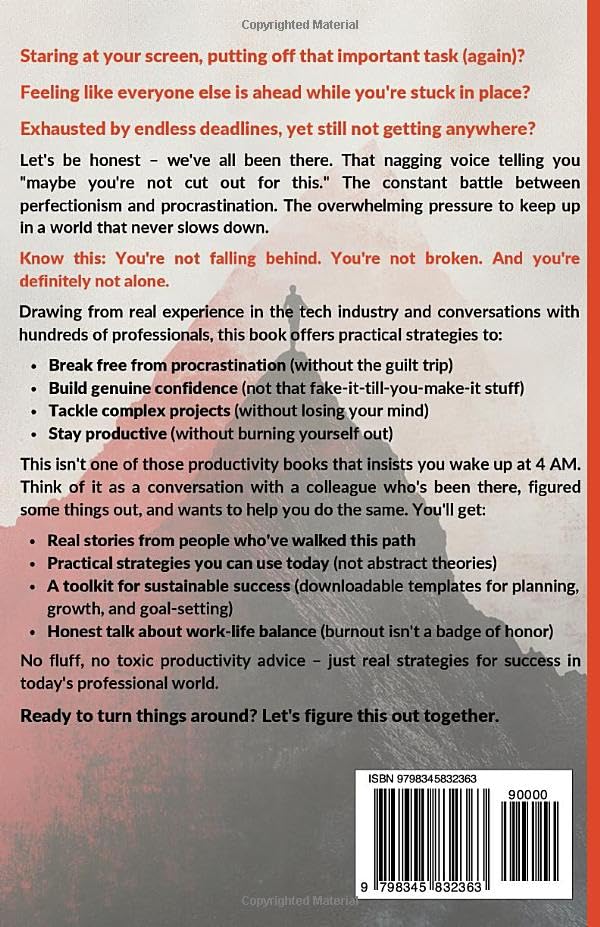 Discover The Unstoppable You: A Personal Growth Guide to Overcoming Anxiety, Self-Doubt, Procrastination, and Burnout