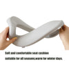 Bebamour Potty Training Toilet 3 in 1 Multi-Functional Potty Seat Detachable Baby Potty Step Stool Anti-Slip Stable Potty Training Toilet with 100 Pack Trash Bags for Baby Toddler Kids(Grey)