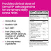 NeuroQ Calm Focus Capsules - Stress Relief Supplement - Supports Mental Function & Relaxation - Sensoril Ashwagandha, Magnesium, GABA, L-Theanine, Andean Cocoa & Kava Kava - 60 Capsules
