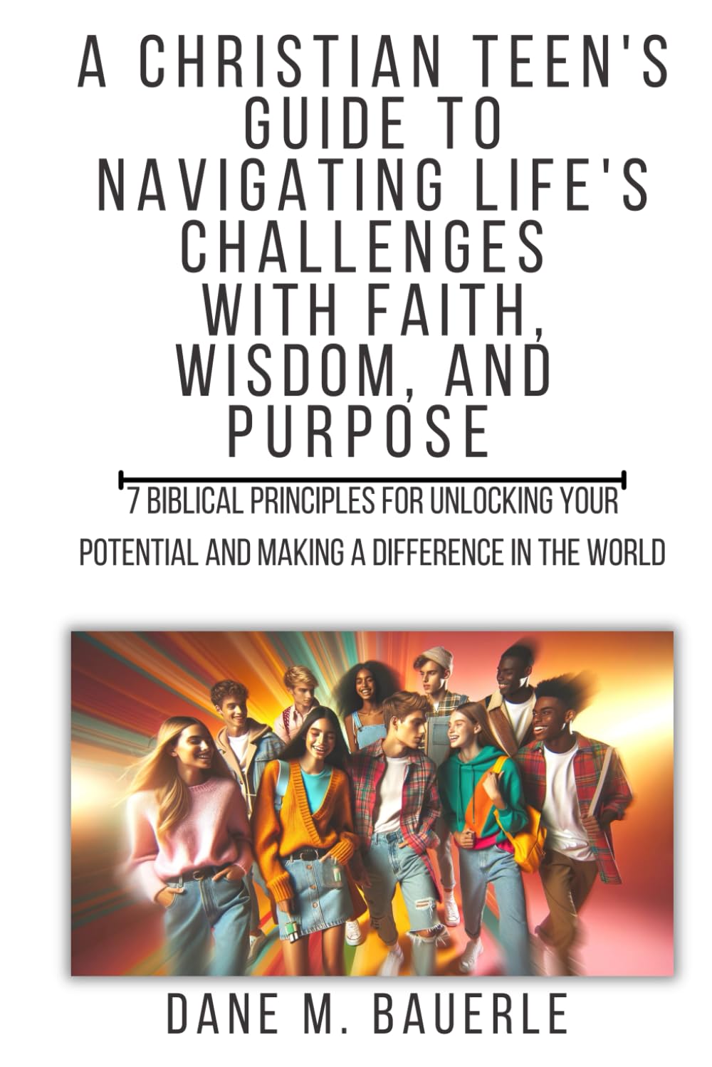 A Christian Teen's Guide to Navigating Life's Challenges with Faith, Wisdom, and Purpose: 7 Biblical Principles for Unlocking Your Potential and Making a Difference in the World