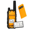 Retevis RB48 Waterproof Walkie Talkies, Heavy Duty Two Way Radio, Advanced Triple Proof, Vibration Call, USB-C, SOS,2000mAh, NOAA, 2 Way Radio(2 Pack) Yellow