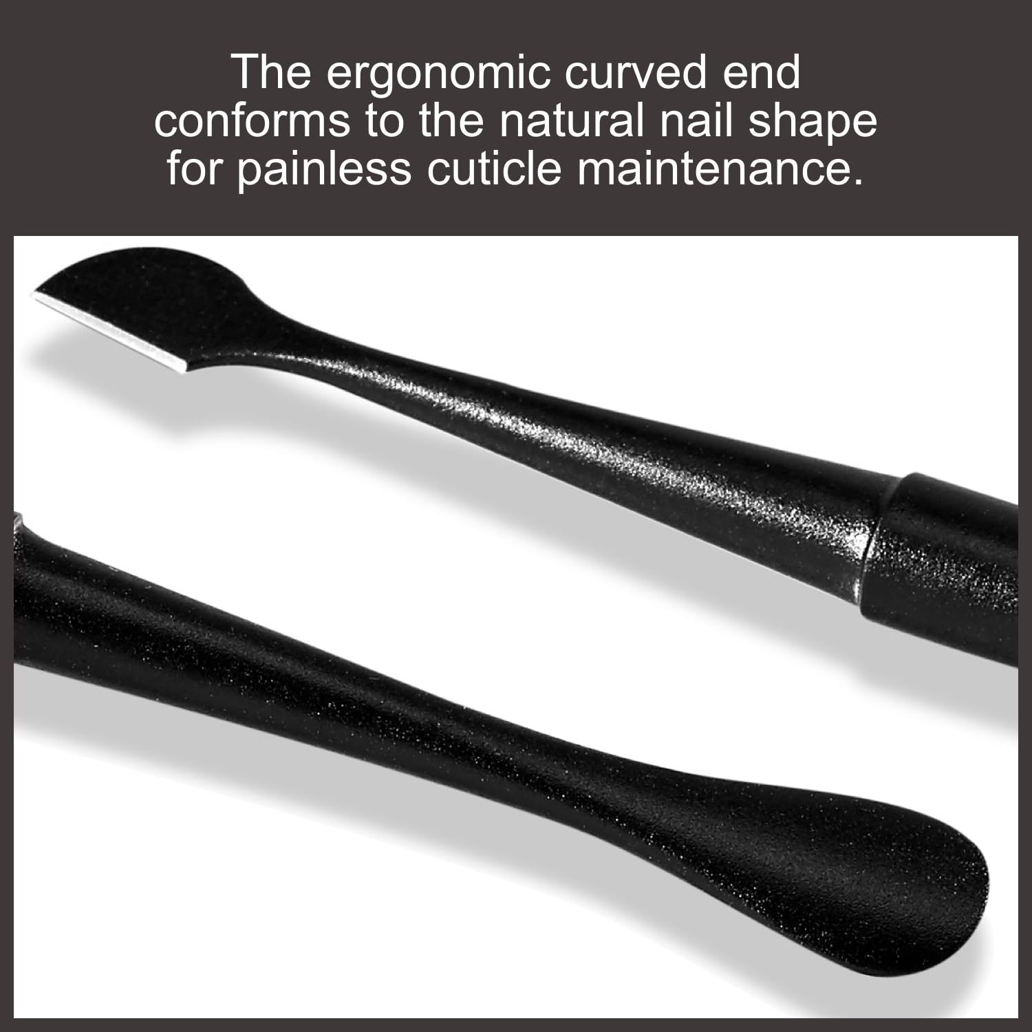 Deborah Lippmann Cuticle Pusher and Nail Cleaner | Dual-Ended Tool for Healthy Nails | Professional Stainless Steel for Manicure and Pedicure