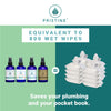 Pristine Toilet Paper Spray | As Seen on Shark Tank - 4 oz Multipack Bundle - Original, Cooling Peppermint, Rustic, Coconut Amber