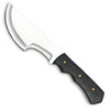 WARIVO KNIFE D2 Steel Tracker Knife 12 Inch Fixed Blade Bushcraft Survival Knife Full Tang with Micarta Handle & Leather Sheath for Camping, Hunting, Outdoor Use