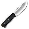 WARIVO Bushcraft Knife - Full Tang D2 Steel Fixed-Blade with Leather Sheath - Skinning & Camping Survival Knife