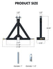 KYBOLT 3 Point Trailer Hitch with 2