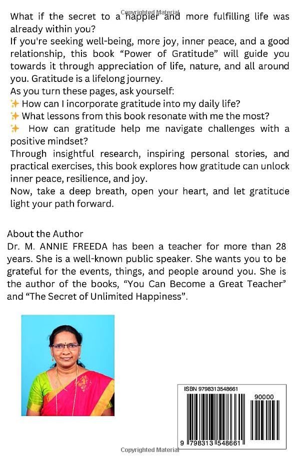 Power of Gratitude: Empowering Physical and Mental Well-Being, Stronger Relationships, and Lasting Joy Through Thankfulness (SELF HELP – BOOK SERIES)