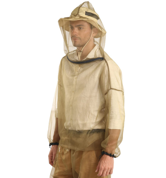 Tough Outfitters Mosquito Suit Jacket - Mosquito Repellent Clothing for Men & Women - Insect, Bug Proof Net Mesh Jacket for Gardening & Outdoor - Protection from Flies, Tick, Gnats