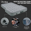 D-Hive SUV Air Mattress, Ultra-Thick Material Extra-High Car Air Mattress, SUV Mattress for Toyota 4runner, Car Mattress w/Built-in Pump Inflatable Car Air Mattress Grey