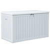YITAHOME 230 Gallon Double-Wall Deck Box with Divider & Side Handles, Outdoor Large Storage for Patio Furniture Cushions, Garden Pool Accessories, Water Resistant & Lockable