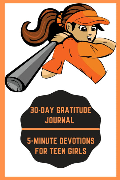 30-Day Gratitude Journal: 5-Minute Devotions for Teen Girls (Softball Version): Christian Gratitude Journal for Teen Girls Filled With Her Favorite ... & Prompts (Teen Girl Gratitude Challenge)