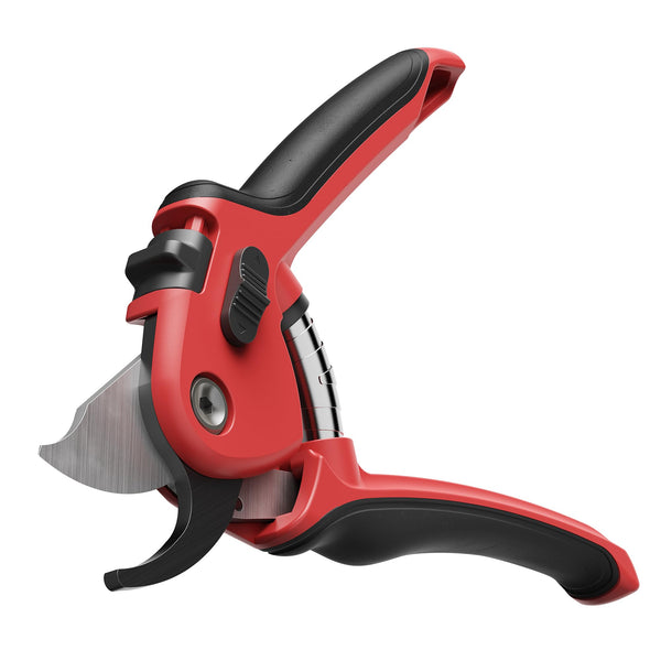 8-Inch Professional Pruning Shears - SK5 Steel Blades, Non-Stick Coating, Ergonomic Design, Suitable for Thick Branches, Safety Lock