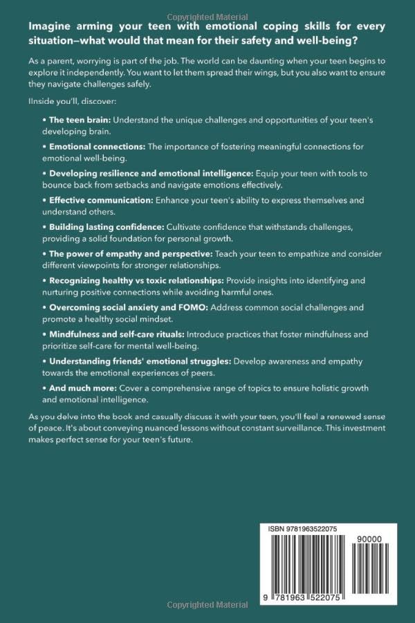 Nurturing Social and Emotional Learning for Teens: Cultivating Empathy, Confidence, and Strong Connections for Lasting Friendships in a Fast-Paced World (Teen Wise)