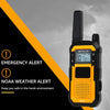 Retevis RB48 2 Way Radio Long Range, IP67 Waterproof Walkie Talkies Adults, Drop-Proof, 2000mAh, Emergency, Heavy Duty Two Way Radios, for Job Site Construction Warehouse(6 Pack)