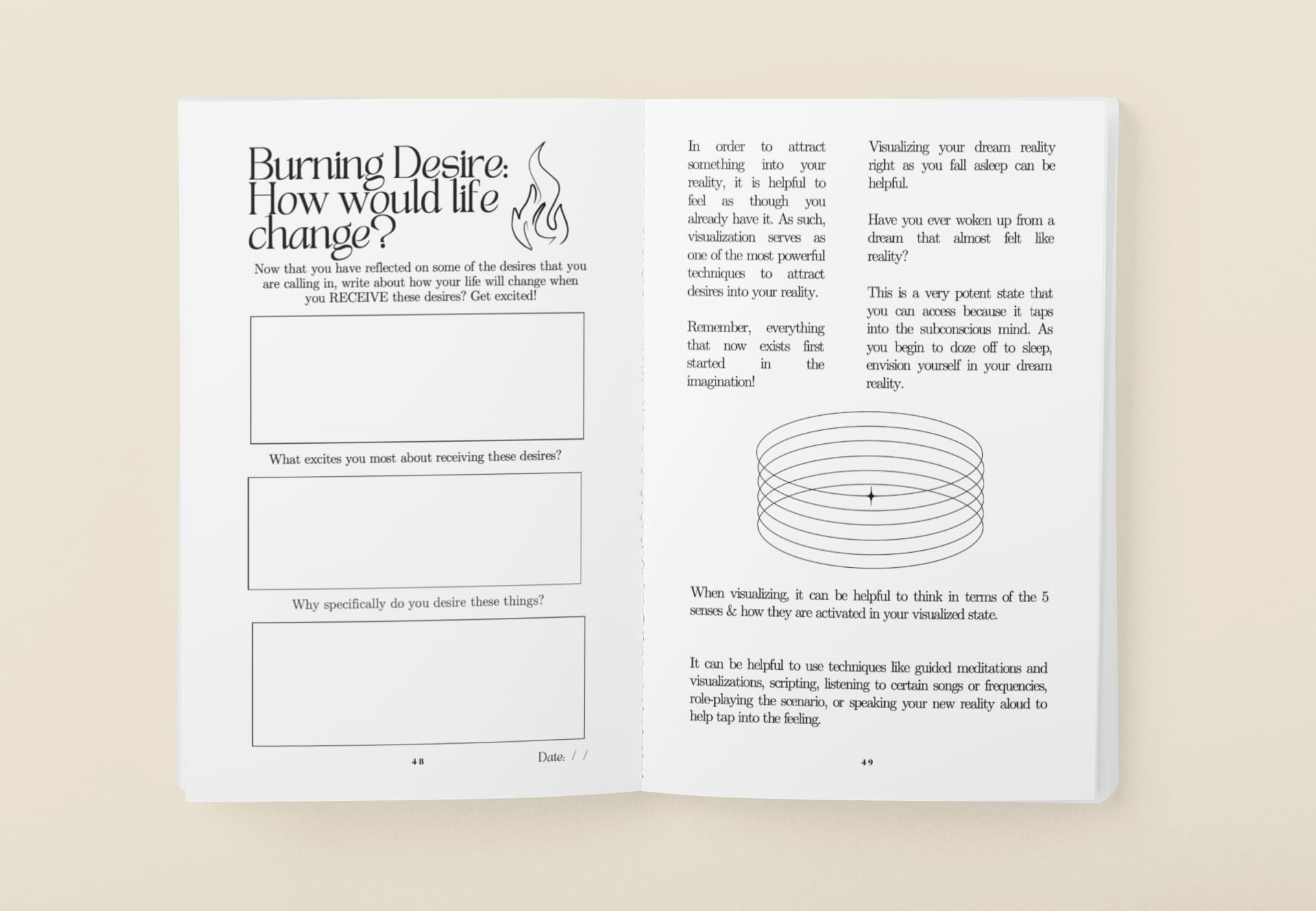 The Miracle Journal: Your Guided Manifestation & Gratitude Journal