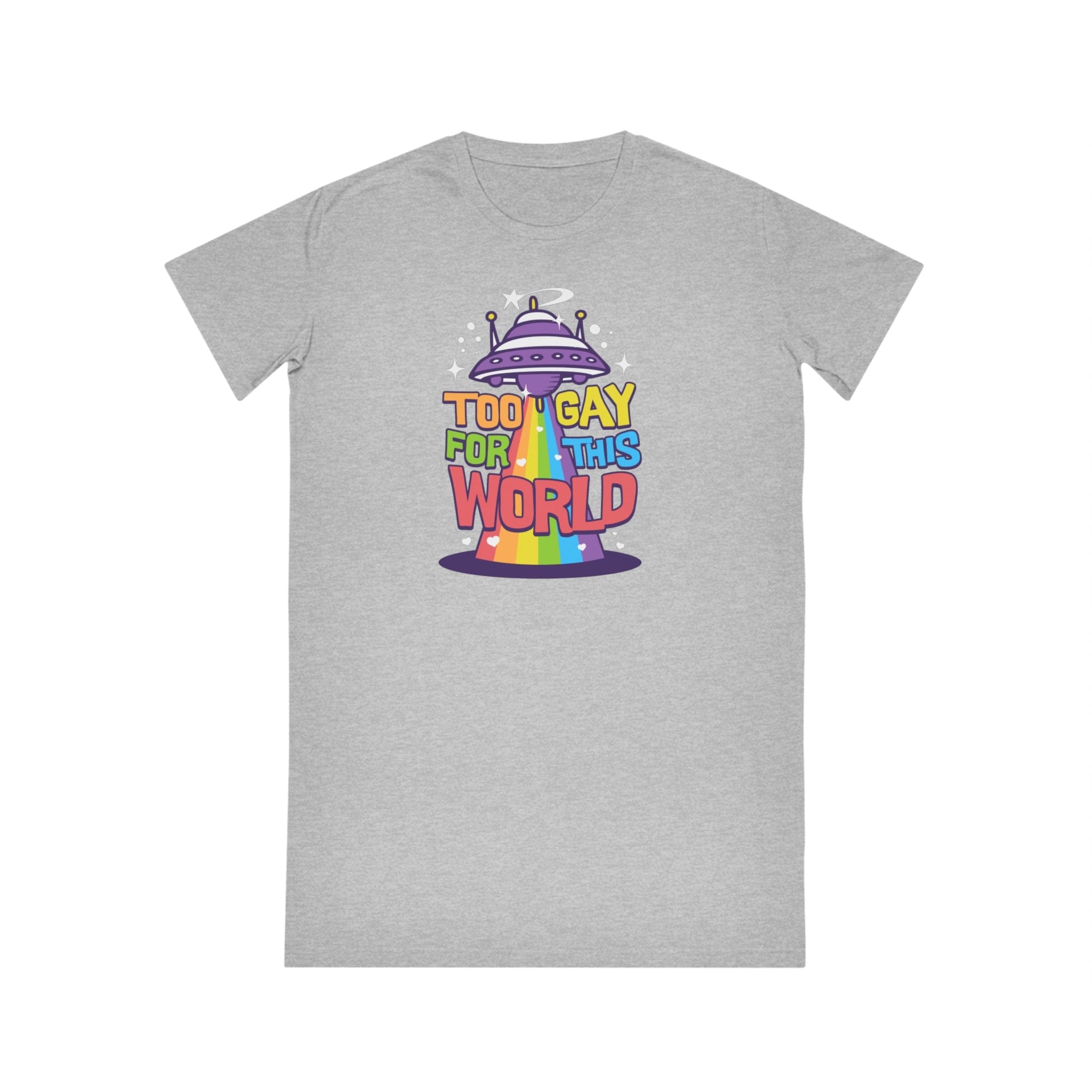 Too Gay for this world - Spinner T-Shirt Dress