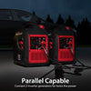 PowerSmart 2500-Watt Portable Inverter Generator with Super Quiet for Camping