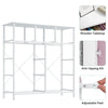DWVO Dresser with 9 Drawers, Fabric Storage Dresser, Closet Chest of Drawers for Living Room, Closets - Sturdy Steel Frame, Wooden Top & Easy Pull Fabric Bins (Pink)