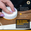 SneakERASERS Instant Sneaker Cleaner Sponge, Effective Shoe Cleaning for White Sneakers, Tennis Shoes - Pre-Moistened, Portable Shoe Cleaner, Perfect for Smooth Soles and Midsoles, 14 Pack