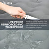 D-Hive Car Mattress - New X Style! Unbeatable Durability SUV Air Mattress for Car Camping, Durable Extra Thick Oxford Fabric, Quick Easy Set-Up w/Electric Pump, Car Bed Mattress, Grey