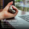 ONO Roller - Handheld Fidget Toy for Adults | Help Relieve Stress, Anxiety, Tension | Promotes Focus, Clarity | Compact, Portable Design | Full Size Titanium